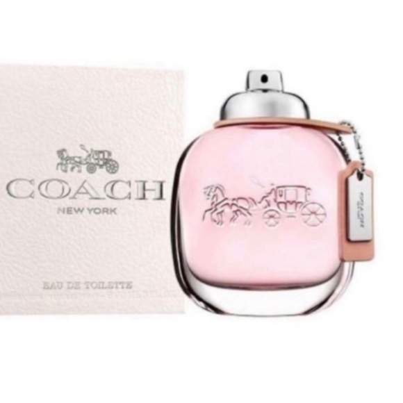 🪞 coach eau de toilette body perfume spray 3 oz - pink luxury pear alba - Picture 1 of 10